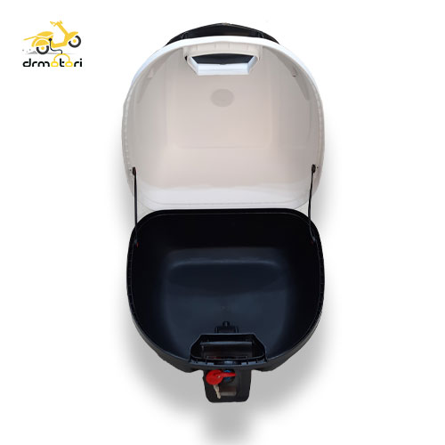 باکس موتور سیکلت VIZIT سفید