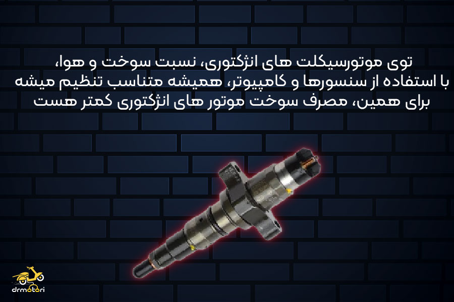 انژکتور موتور سیکلت