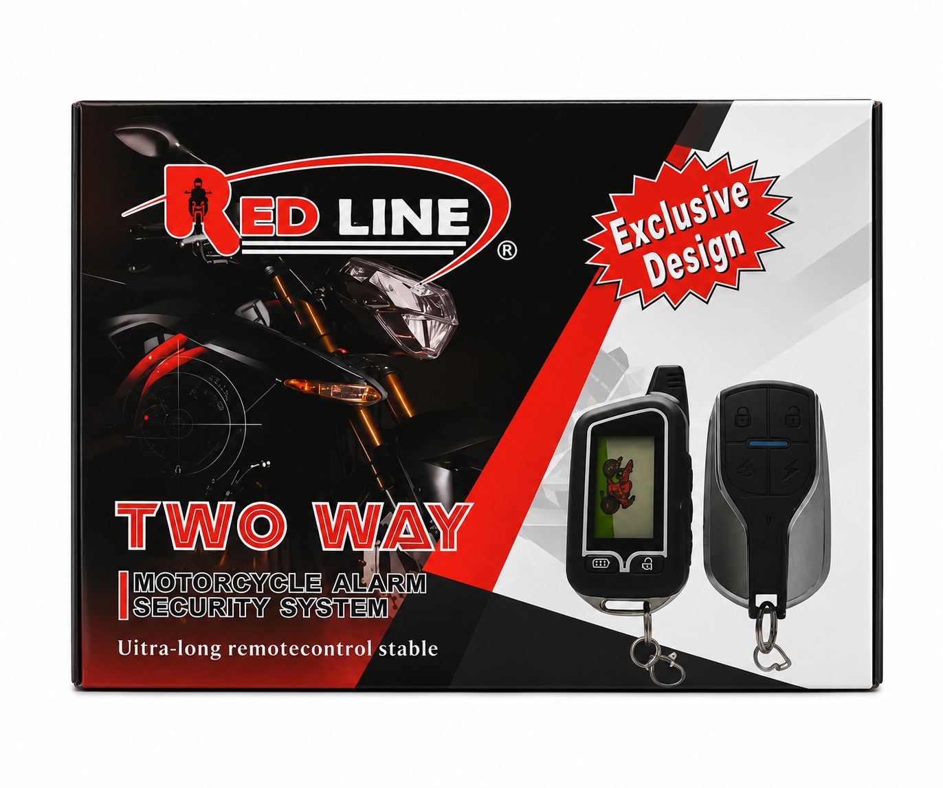 دزدگیر تصویری موتور سیکلت برند ردلاین مدل re740