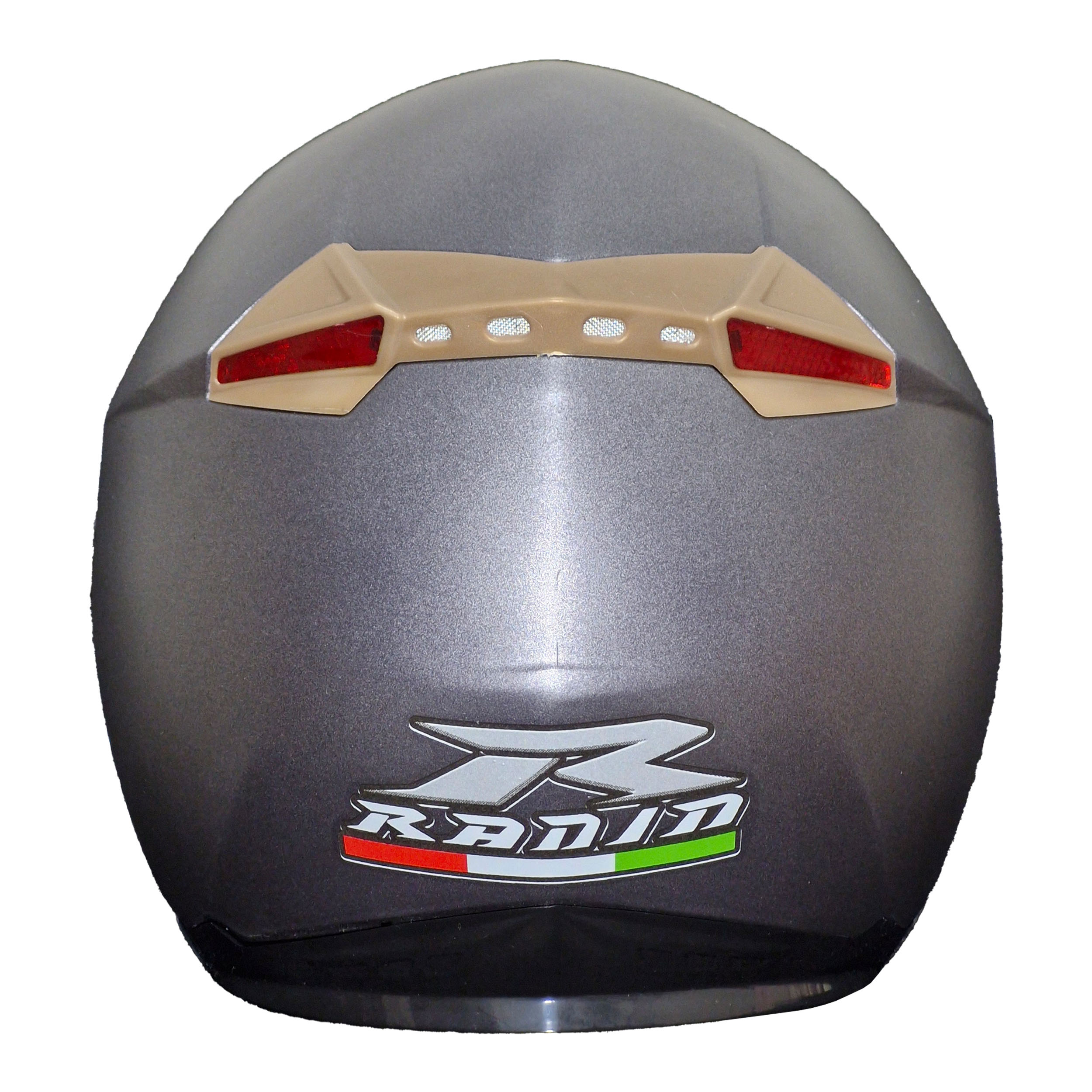 کلاه کاسکت رادین پلیمر مدل New_Radin_Matt_Gray