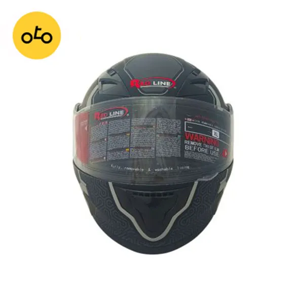 کلاه کاسکت ردلاین مدل 939 BLACK Grey Lose