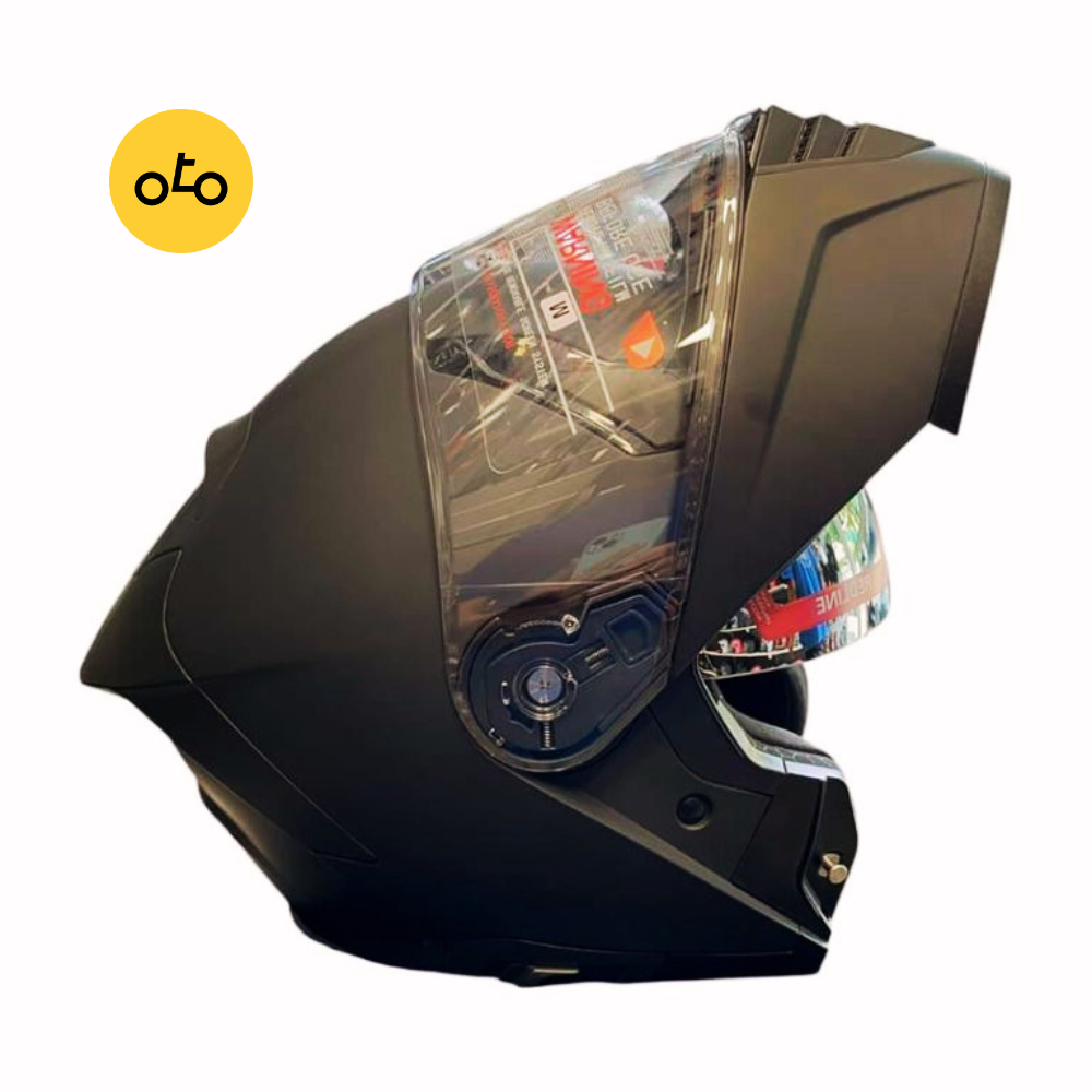 کلاه کاسکت فک متحرک ردلاین 960 مشکی - Image 4
